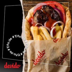 Fast food Θεσσαλονίκη, σουβλατζίδικο Θεσσαλονίκη, ψητοπωλείο Θεσσαλονίκη, σουβλάκια Θεσσαλονίκη, burger Θεσσαλονίκη, ποικιλίες κρεατικών Θεσσαλονίκη, ψητά κρέατα Θεσσαλονίκη, Devido