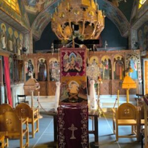 Ιερά Μονή Λουτράκι, μοναστήρι Λουτράκι, ιερός ναός Λουτράκι, εκκλησία Λουτράκι, χώρος προσευχής Λουτράκι, εκκλησιαστικές λειτουργίες Λουτράκι, Οσίου Παταπίου 