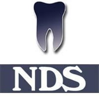 Logo featuring a gradient tooth icon above the dark blue 'NDS' text badge.