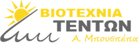 Brand logo for Biotechnia Tenton: yellow sun above a gray arc, bold yellow BIOTECHNIA and gray TENTON, with a gray cursive word and a yellow tagline/slogan underneath.