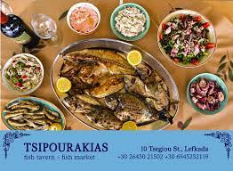 Ταβέρνα Λευκάδα, τσιπουράδικο Λευκάδα, ουζερί Λευκάδα, φρέσκα ψάρια Λευκάδα, θαλασσινά Λευκάδα, μεζέδες Λευκάδα, οστρακοειδή Λευκάδα, μαγειρευτά φαγητά Λευκάδα, Tsipourakias